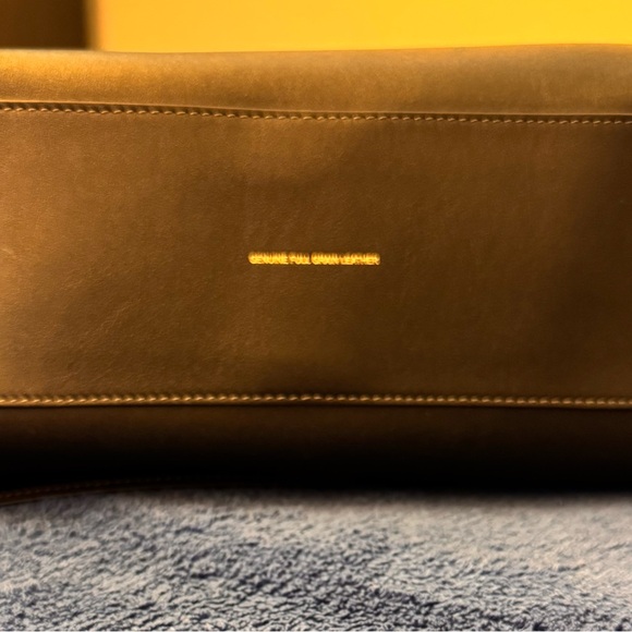 Coach Rogue 31 Black Leather Satchel with Gold Accents - Picture 2 of 9